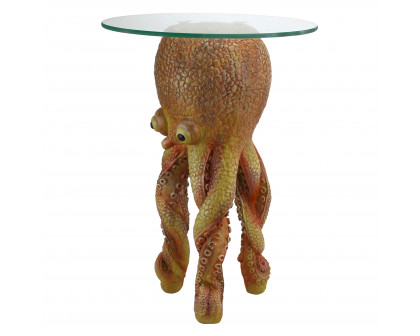 Toscano - Ollie the Octopus Sculptural Table in Designer Resin