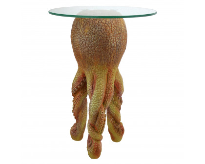 Toscano - Ollie the Octopus Sculptural Table in Designer Resin