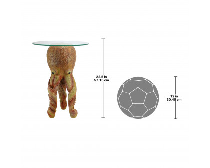 Toscano - Ollie the Octopus Sculptural Table in Designer Resin