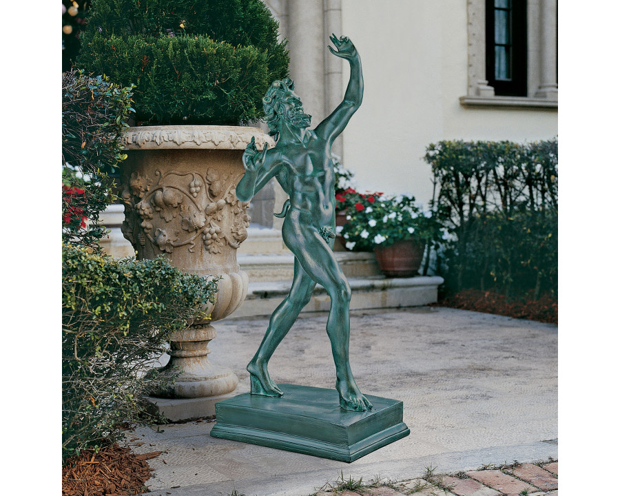 Toscano - Dancing Faunus of Pompeii Grande Statue