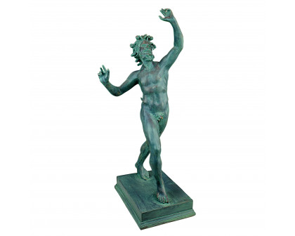 Toscano - Dancing Faunus of Pompeii Grande Statue