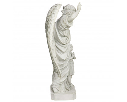 Toscano - Guardian Angel Child Prayer Garden Statue