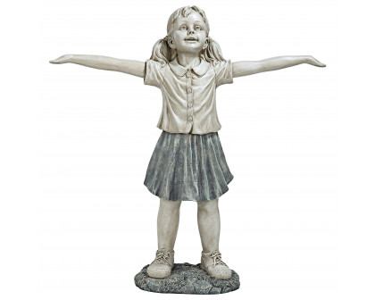 Toscano - Hope the Optimistic Gardener Child Statue