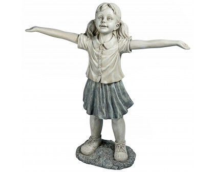 Toscano - Hope the Optimistic Gardener Child Statue