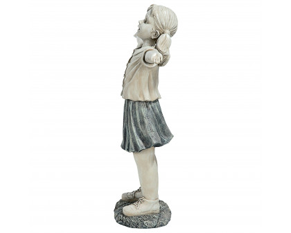 Toscano - Hope the Optimistic Gardener Child Statue