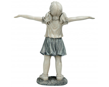 Toscano - Hope the Optimistic Gardener Child Statue