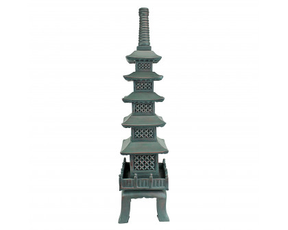 Toscano The Nara Temple Asian Garden Pagoda Statue