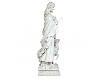 Toscano Jesus the Good Shepherd Garden Statue - Grande