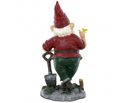 Toscano - Birdy and Spader the Garden Gnome Statue