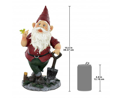 Toscano - Birdy and Spader the Garden Gnome Statue