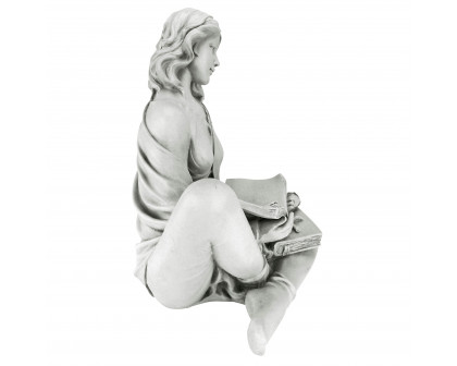 Toscano - Reflection Reader Garden Girl Statue