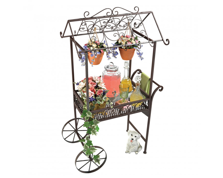 Toscano - Jardin a la Francaise Flower Pushcart