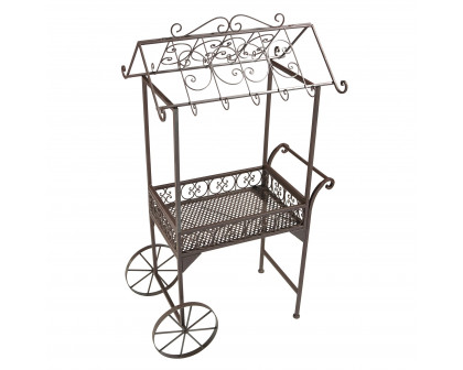 Toscano - Jardin a la Francaise Flower Pushcart