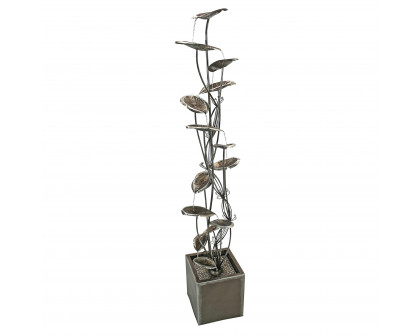 Toscano - Wandering Leaf Cascading Tower Fountain