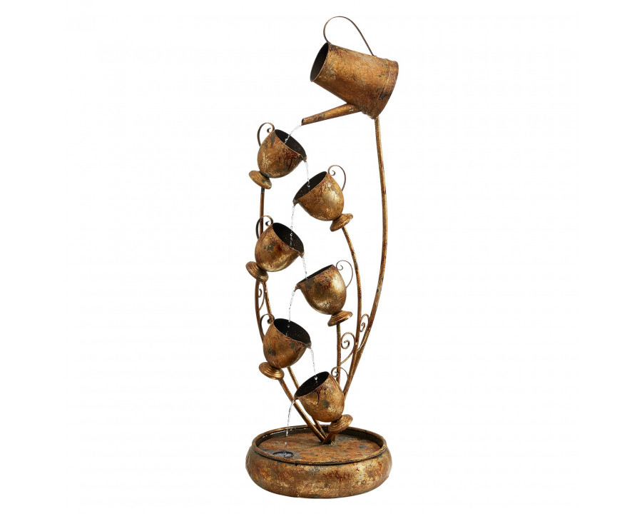 Toscano - Garden Tea Party Cascading Sculptural Fountain