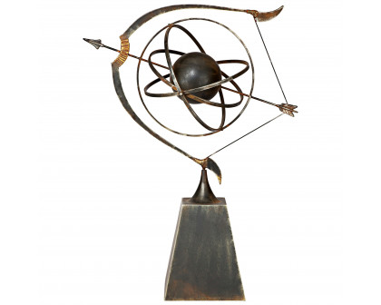 Toscano - Decorative Celestial Garden Armillary in Iron