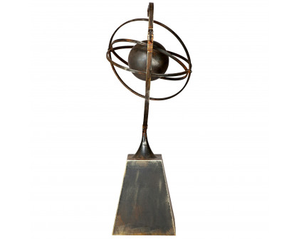 Toscano - Decorative Celestial Garden Armillary in Iron