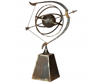 Toscano - Decorative Celestial Garden Armillary in Iron