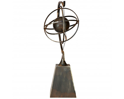 Toscano - Decorative Celestial Garden Armillary in Iron