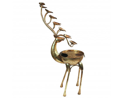 Toscano - Deer Antler Falls Cascading Sculptural Fountain