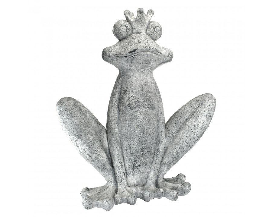 Toscano - Big Olde Bullfrog King Garden Statue