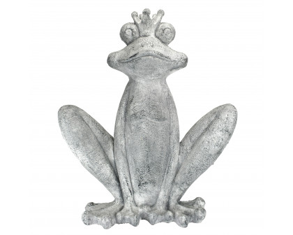 Toscano - Big Olde Bullfrog King Garden Statue