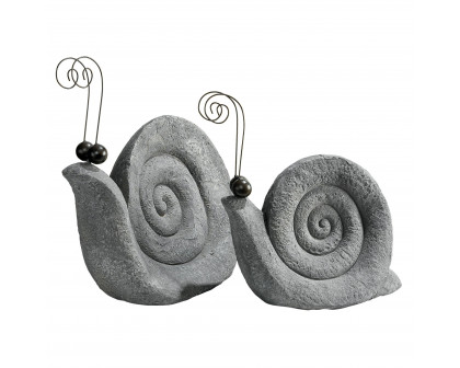 Toscano At a Snail Pace Garden Gastropod Statue - Large