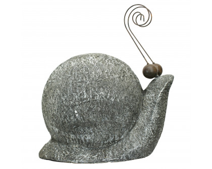 Toscano At a Snail Pace Garden Gastropod Statue - Medium