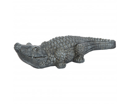 Toscano - Chomper the Swamp Beast Garden Gator Statue