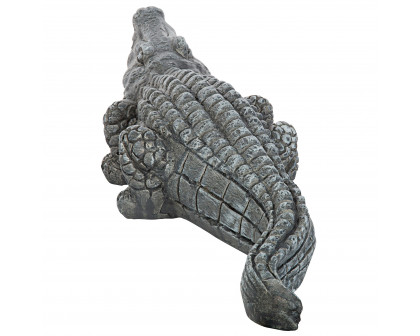 Toscano - Chomper the Swamp Beast Garden Gator Statue