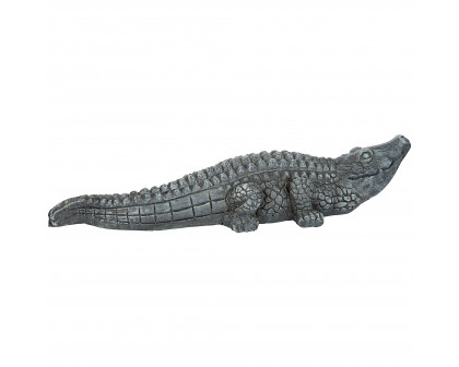 Toscano - Chomper the Swamp Beast Garden Gator Statue