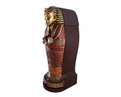 Toscano - Tutankhamen Sarcophagus Curio Cabinet