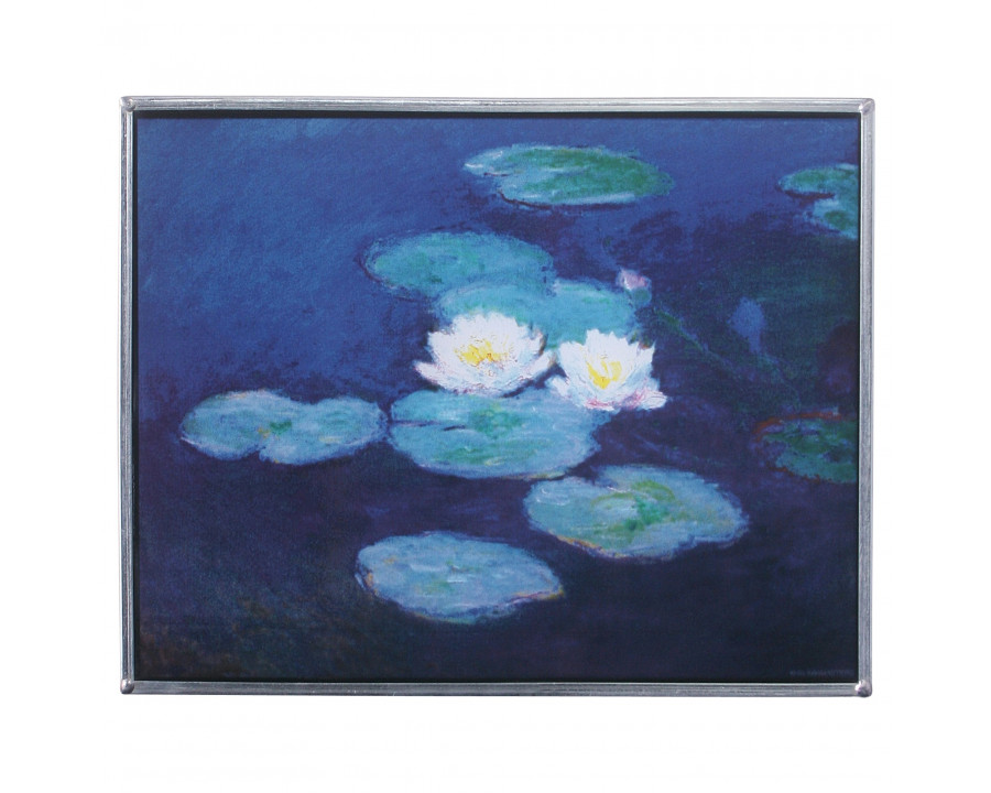 Toscano - The Water Lilies 1889 Art Glass