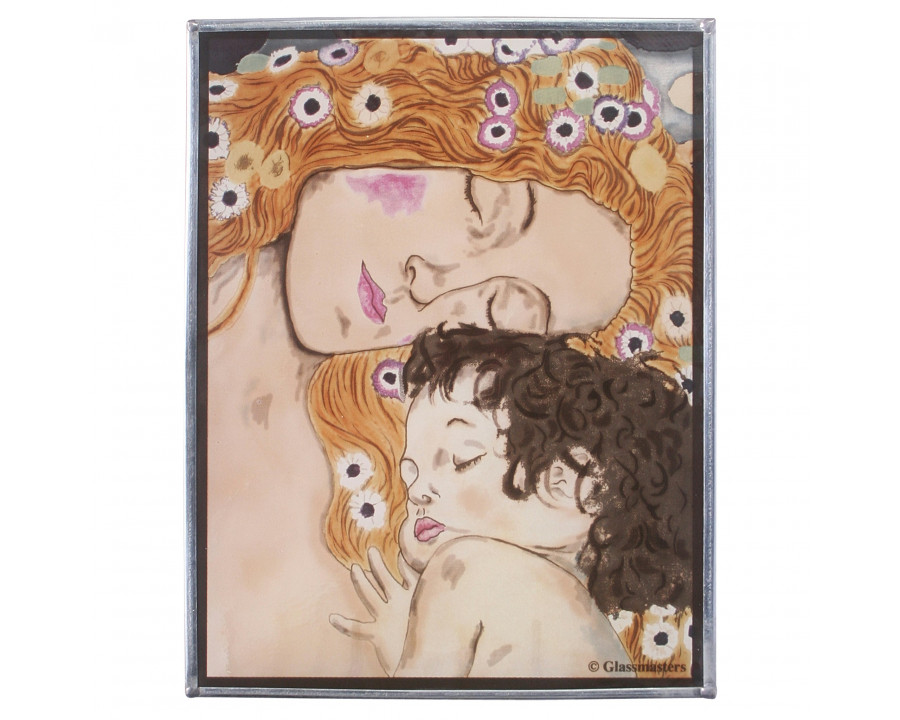 Toscano - Mother and Child 1905 Art Glass