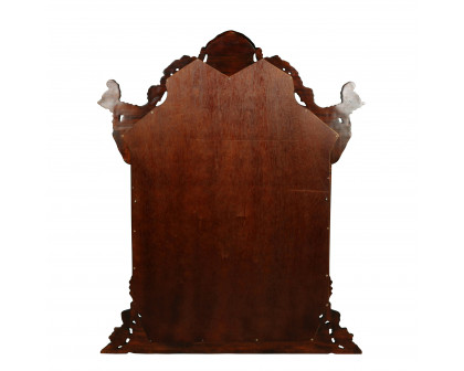 Toscano - Hapsburg Console Mirror in Walnut, Mahogany