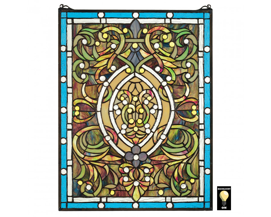 Toscano - Beguiled Tiffany-Style Stained Glass Window