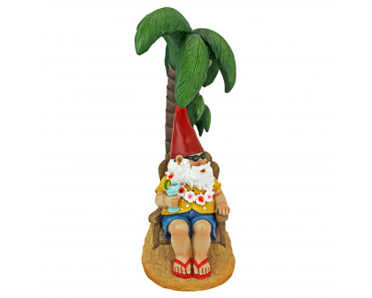 Toscano - Beach Comber Gnome Dude Garden Statue