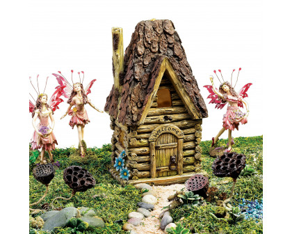 Toscano - Woodland Fairy Garden House Statue