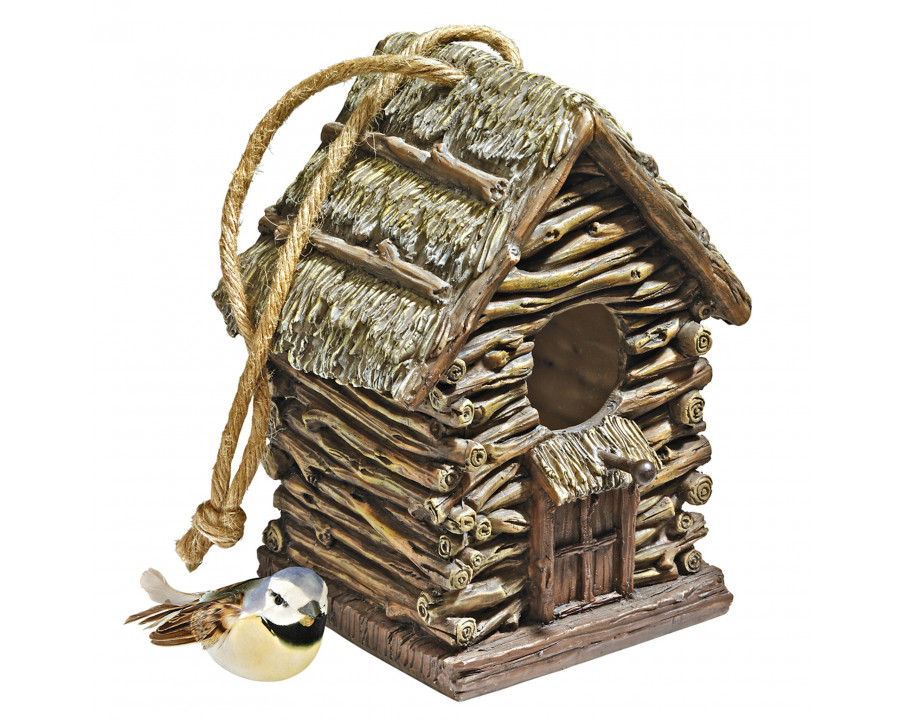 Toscano Backwoods Bird House - Cottage