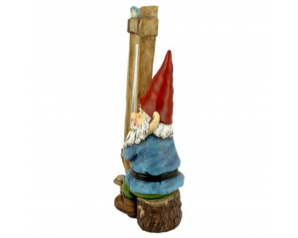 Toscano - Ringing His Chimes Garden Gnome Statue