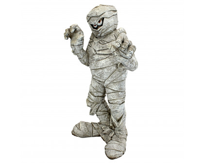 Toscano - Wrapped Too Tight Garden Mummy Statue