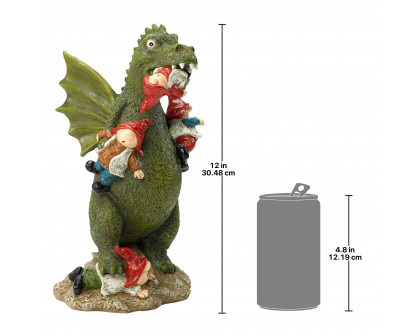 Toscano - Dragon Gonna Get Ya Garden Gnome Apocalypse Statue