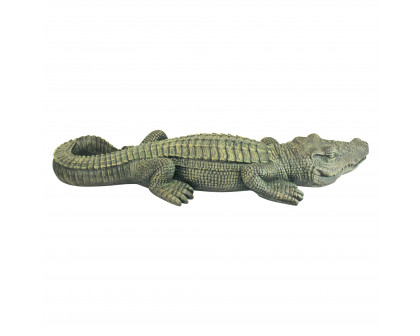 Toscano - The Swamp Beast Crocodile Garden Statue