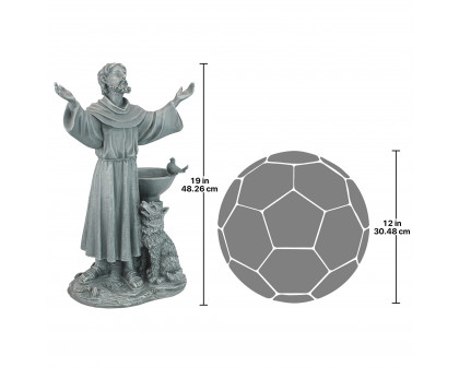 Toscano - Saint Francis Garden Blessing Statue