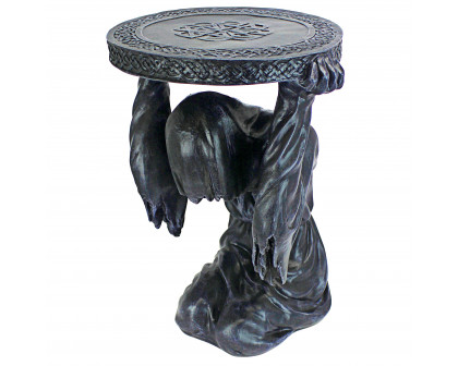 Toscano - Deaths at Hand Grim Reaper Sculptural Side Table in Designer Resin