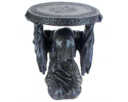 Toscano - Deaths at Hand Grim Reaper Sculptural Side Table in Designer Resin