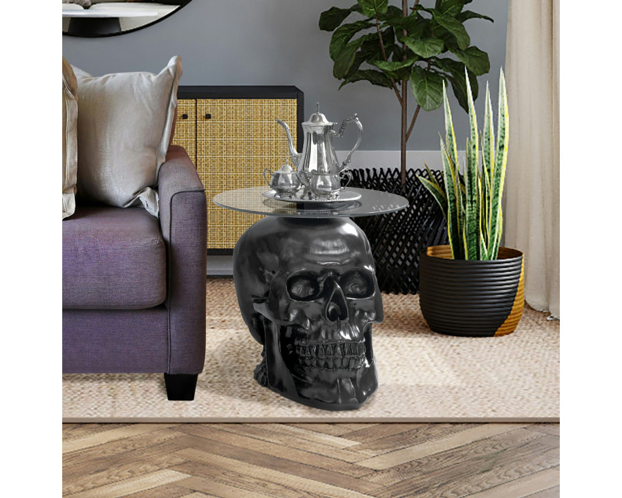 Toscano - Lost Souls Gothic Skull Table