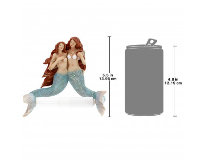 Toscano - The Mermaids of Flushing Cove Bathroom Toilet Paper Holder