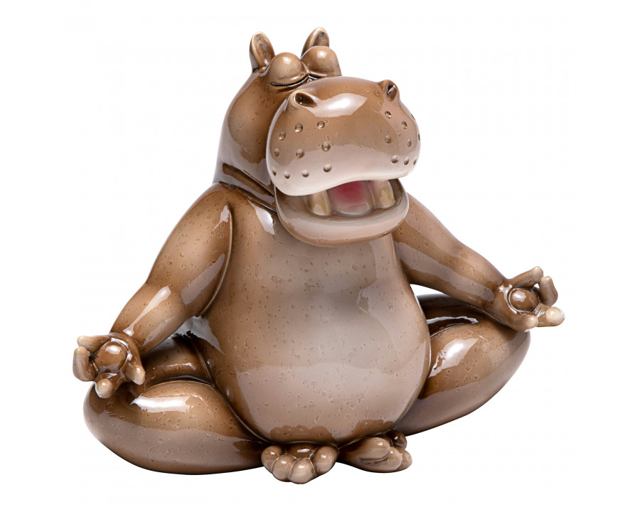 Toscano - A Ton of Zen Yoga Hippo Garden Statue