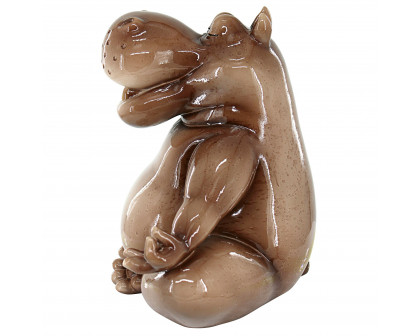 Toscano - A Ton of Zen Yoga Hippo Garden Statue